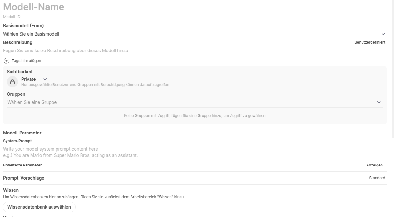 GECAI Poweruser*innen Screenshot